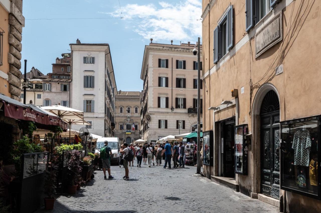 Apartament Campo De Fiori Chic Rzym Zewnętrze zdjęcie