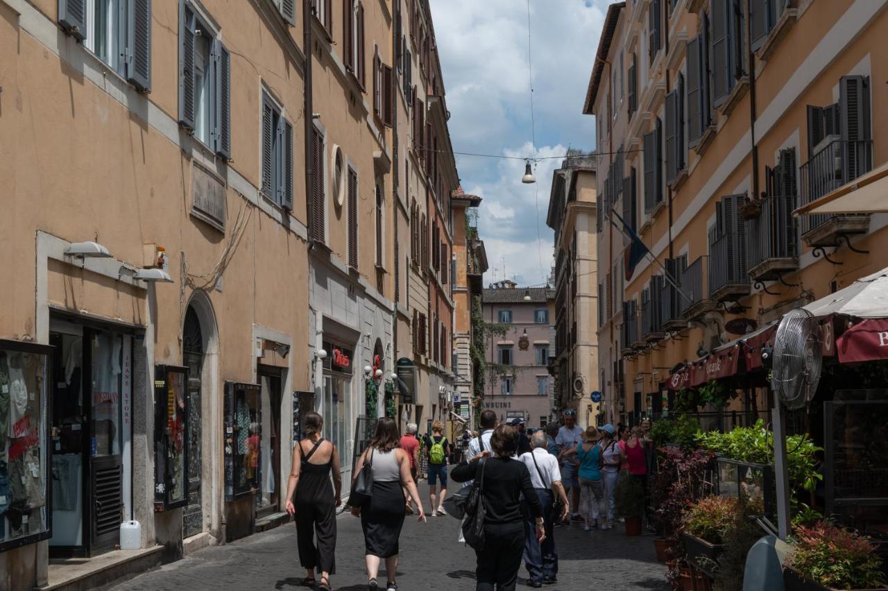 Apartament Campo De Fiori Chic Rzym Zewnętrze zdjęcie